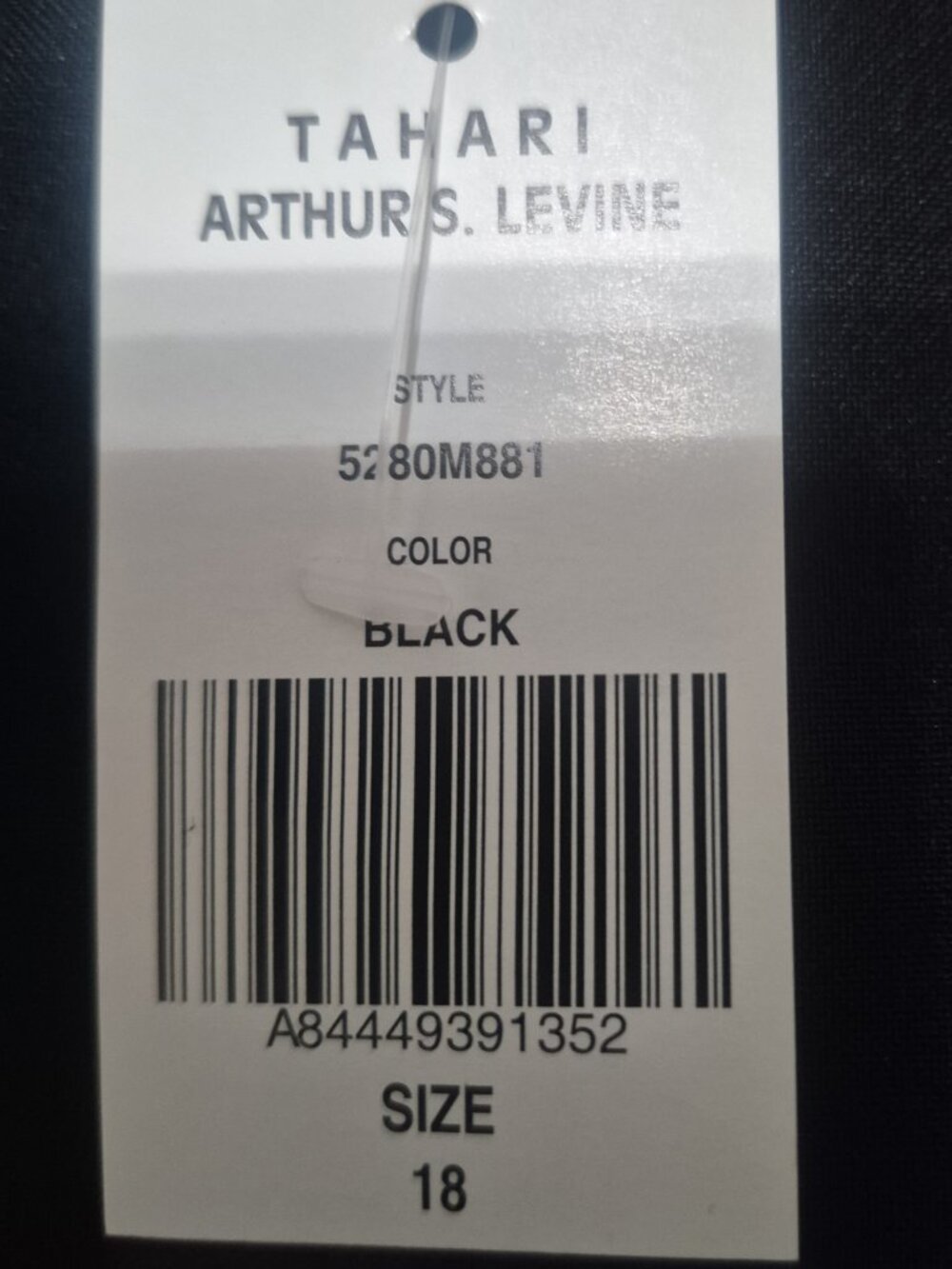 Tahari Black Pants - Size 18 - New With Tags - Picture 7 of 7